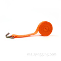 Orange 1.2 meter Ratchet Tie Down Tali